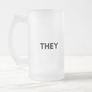 Taza De Cristal Esmerilado de