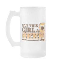 DÉ A ESTE CHICA un diseño de la CERVEZA de la