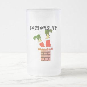Taza De Cristal Esmerilado De abajo hacia arriba