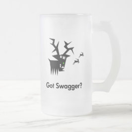 Taza De Cristal Esmerilado Deer Got Swagger