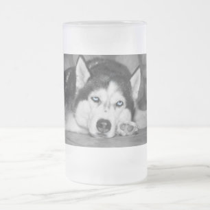 Taza De Cristal Esmerilado Déjame Dormir Por Favor
