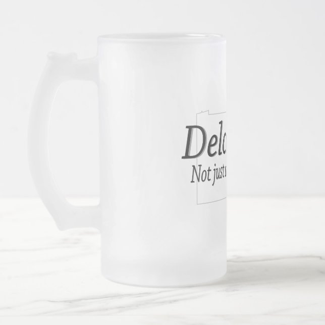 Taza De Cristal Esmerilado Delco Lifestyle (Izquierda)