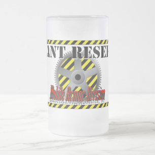 Taza De Cristal Esmerilado Depósito del líquido refrigerador - división m