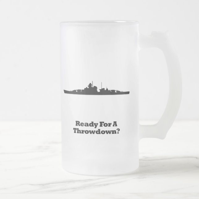 Taza De Cristal Esmerilado Descenso (Derecha)