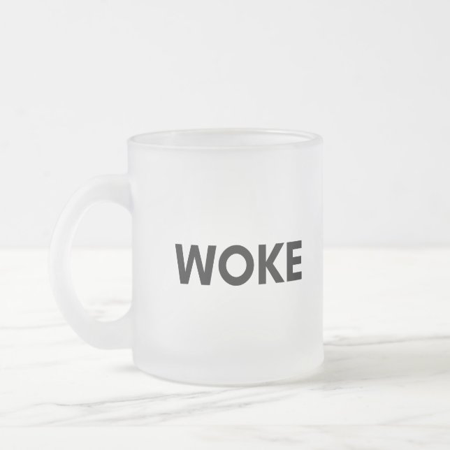 Taza De Cristal Esmerilado despertar (Izquierda)