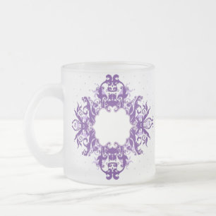 Taza De Cristal Esmerilado Desplazamiento de estilos clásicos