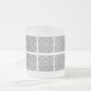 Taza De Cristal Esmerilado Desplazamiento de estilos clásicos