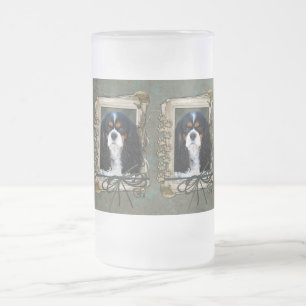 Taza De Cristal Esmerilado Día de padres - patas de piedra - caballeros - tr