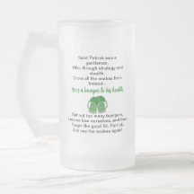 Día de San Patricio: Mug de cerveza irlandesa que 