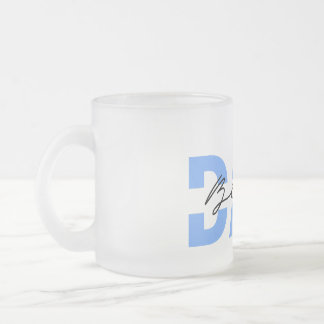 Taza De Cristal Esmerilado Día del padre del mejor padre