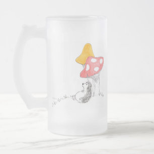 Taza De Cristal Esmerilado Día perezoso