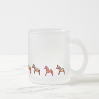 Taza De Cristal Esmerilado Diferentes Dalas Rojas Mug