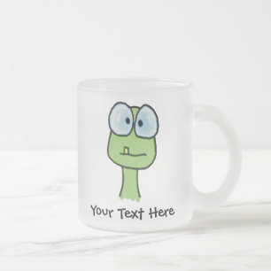 Taza De Cristal Esmerilado Dinosaurio bebé