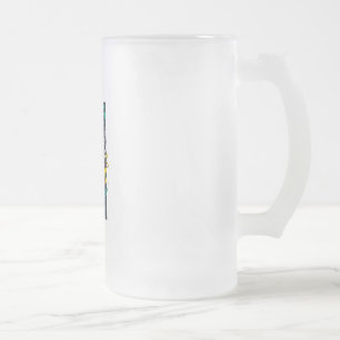Taza De Cristal Esmerilado Diseño de vidrio único