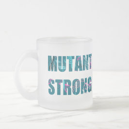 Taza De Cristal Esmerilado DNA fuerte de la hélice del mutante