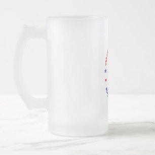 TAZA DE CRISTAL ESMERILADO DONALD TRUMP- SÍ, SOY CHICA DE TRUMP