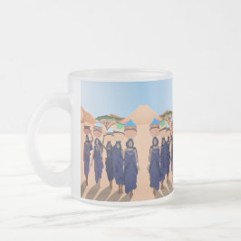 Taza De Cristal Esmerilado Dónde están los bebés