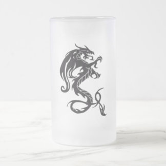 Taza De Cristal Esmerilado dragontribal