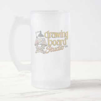 TAZA DE CRISTAL ESMERILADO DRAWING BOARD STUDIO