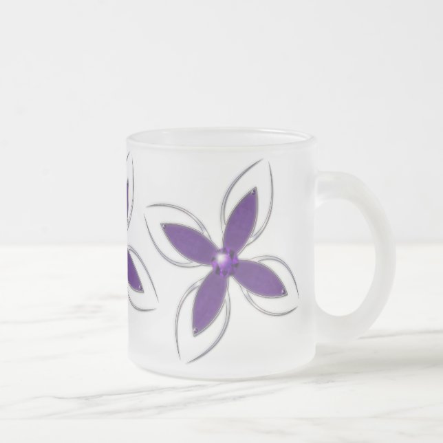 Taza De Cristal Esmerilado Dream in Amethyst Mug (Derecha)