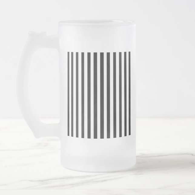 Taza De Cristal Esmerilado Ebony Snow (Izquierda)