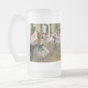 Taza De Cristal Esmerilado Edgar Degas La Clase De Baile