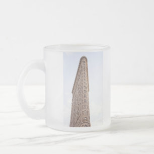 Taza De Cristal Esmerilado Edificio Flatiron Nueva York