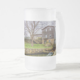 Taza De Cristal Esmerilado Edwards Mill Frosted Mug