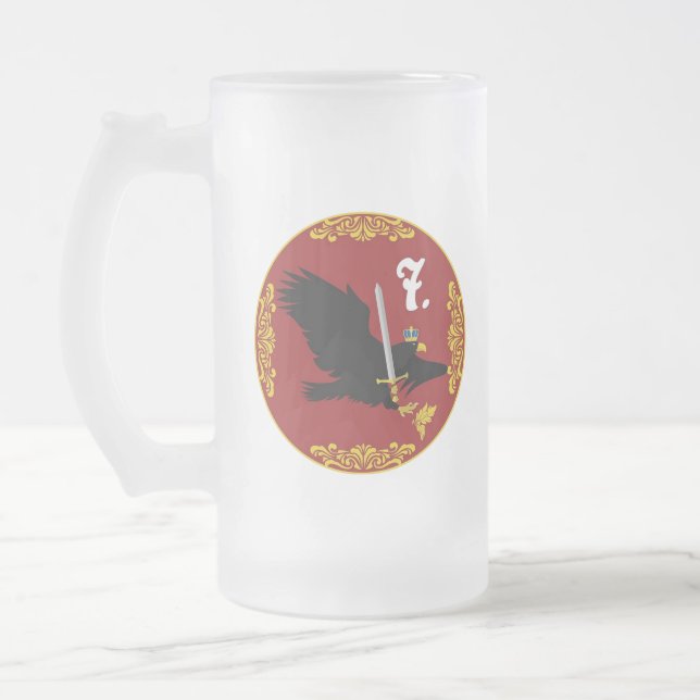 Taza De Cristal Esmerilado El 7. Fuentes (Izquierda)
