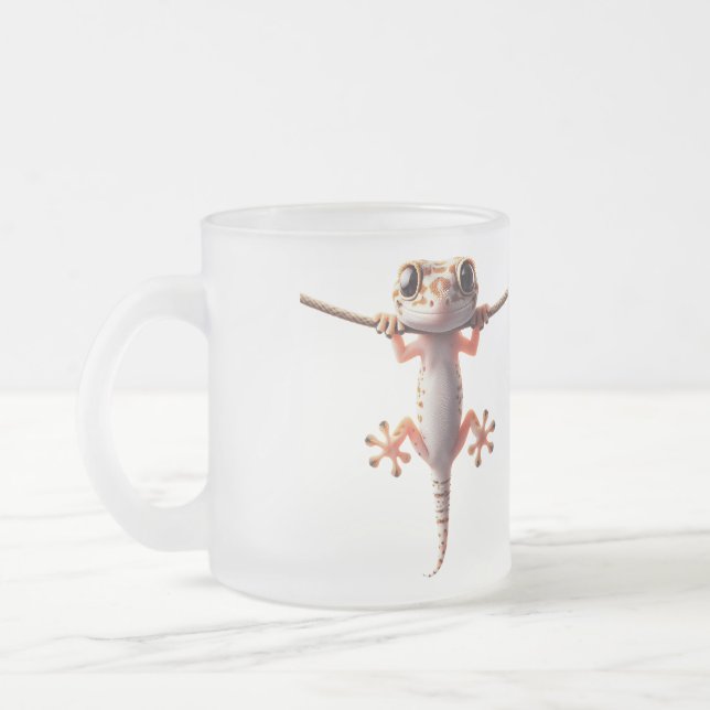 Taza De Cristal Esmerilado El área de juegos de Gecko (Izquierda)