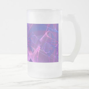 Taza De Cristal Esmerilado El baile enciende arte del fractal