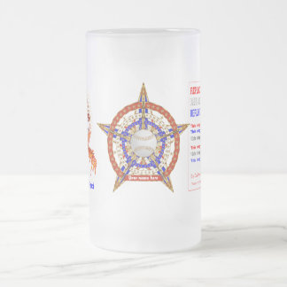 Taza De Cristal Esmerilado El béisbol 2 AÑADE la opinión de la Nombre-Foto