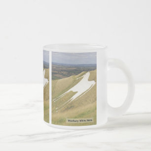 Taza De Cristal Esmerilado El caballo