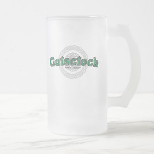 Taza De Cristal Esmerilado El cafeína de Gaiscioch que lleva a cabo la unida