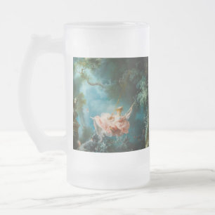 Taza De Cristal Esmerilado El Columpio Fragonard