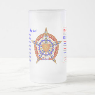 Taza De Cristal Esmerilado El entrenador de béisbol ve por favor sobre diseño