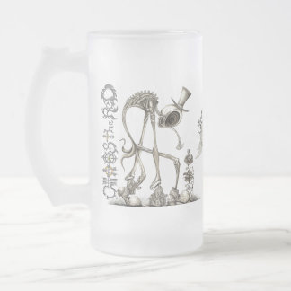 Taza De Cristal Esmerilado El humo BG del paseo