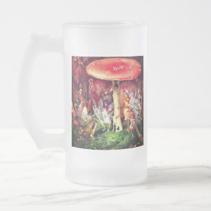 Taza De Cristal Esmerilado El intruso John Anster Fitzgerald