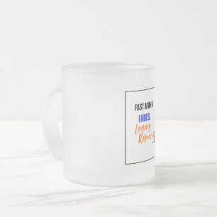 Taza De Cristal Esmerilado El legado permanece