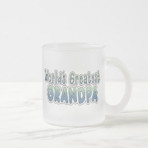 Taza De Cristal Esmerilado El mayor abuelo del mundo