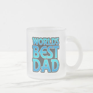 Taza De Cristal Esmerilado El mejor papá del mundo