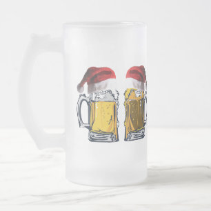 Taza De Cristal Esmerilado El momento más maravilloso para una cerveza