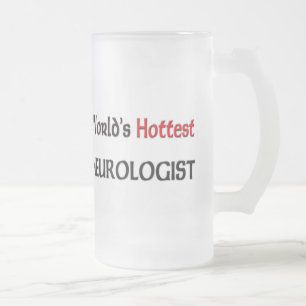 Taza De Cristal Esmerilado El neurólogo más caliente de los mundos