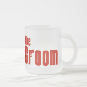 Taza De Cristal Esmerilado El novio (rojo de la mafia)