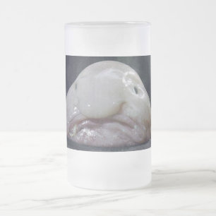 Taza De Cristal Esmerilado El pez globo