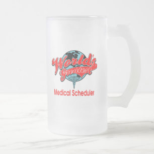 Taza De Cristal Esmerilado El planificador médico más grande del mundo