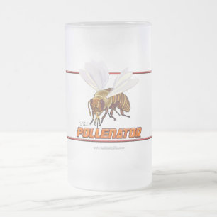 Taza De Cristal Esmerilado El Pollenator…