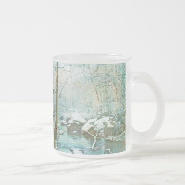 Taza De Cristal Esmerilado El sueño de una noche de invierno (Derecha)