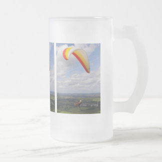 Taza De Cristal Esmerilado El volar a solas