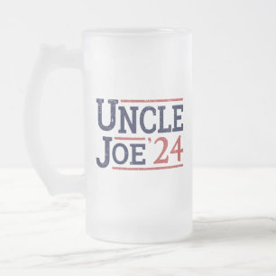 Taza De Cristal Esmerilado Elecciones 2024 - Tío Joe I